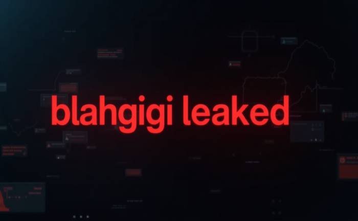 Blahgigi Leaked: How It Unfolded and What Comes Next